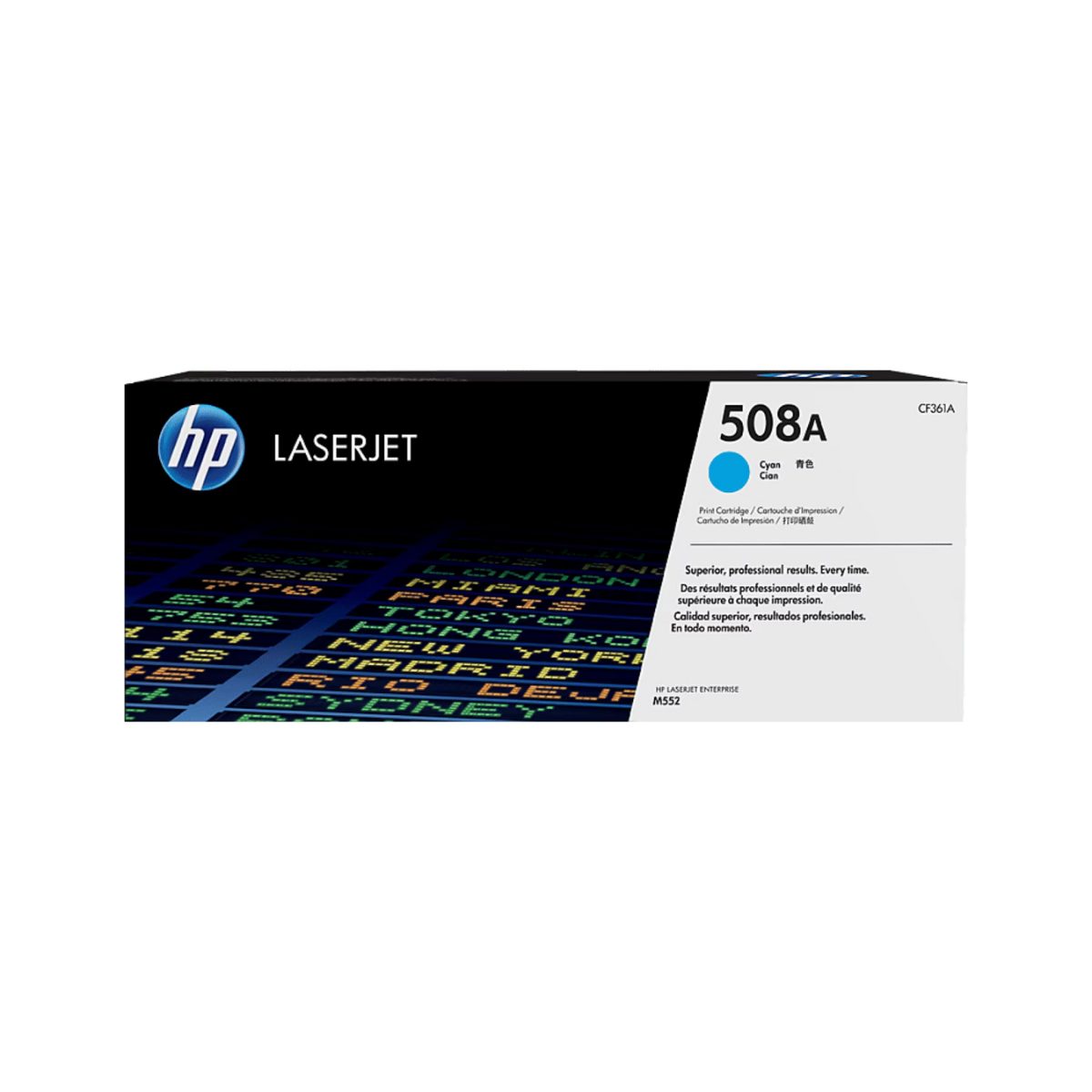 Tóner HP 508A Cyan
