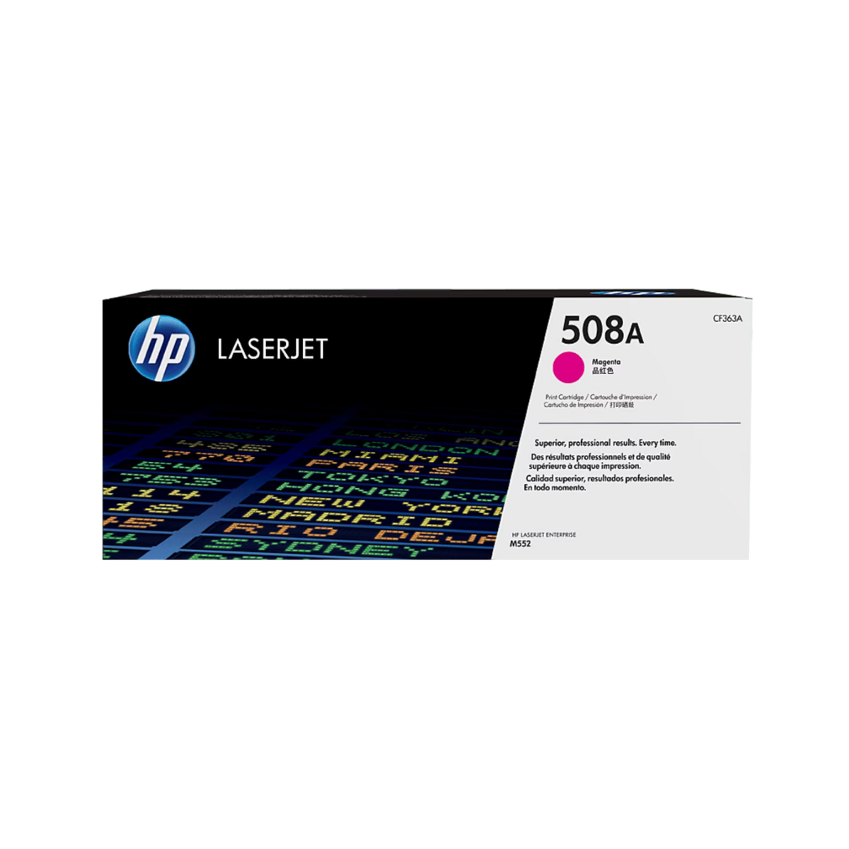 Tóner HP 508A Magenta
